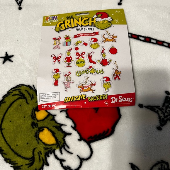 The Grinch Foam Shapes 36PCS - Picture 1 of 3